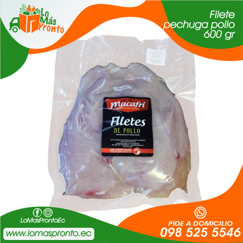 Filete pechuga de pollo