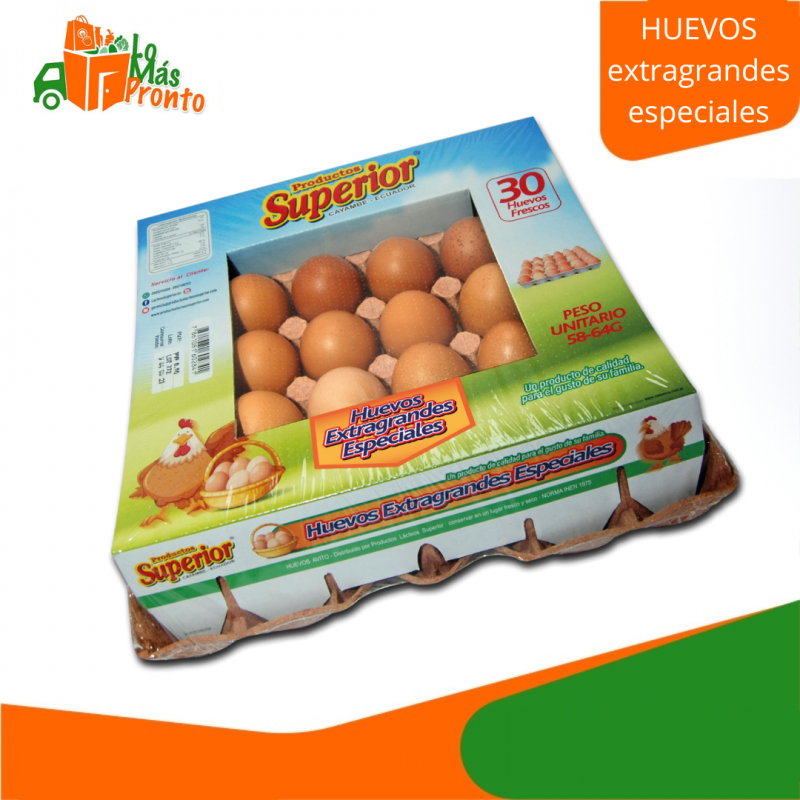 Huevos extragrandes especiales