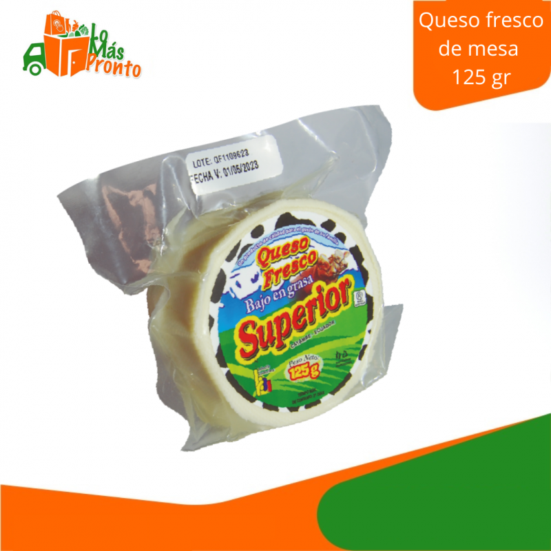 Queso fresco de mesa 125 g